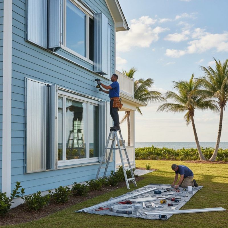 Hurricane Shutter Repair in Alpharetta, GA