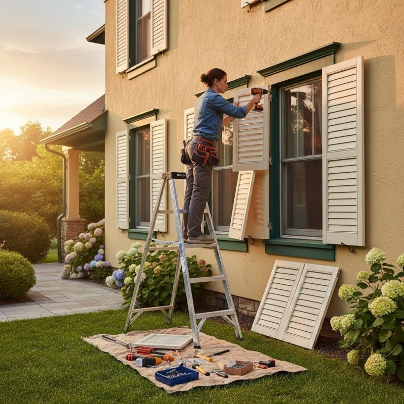 Shutter Latch Replacement in Olathe, KS