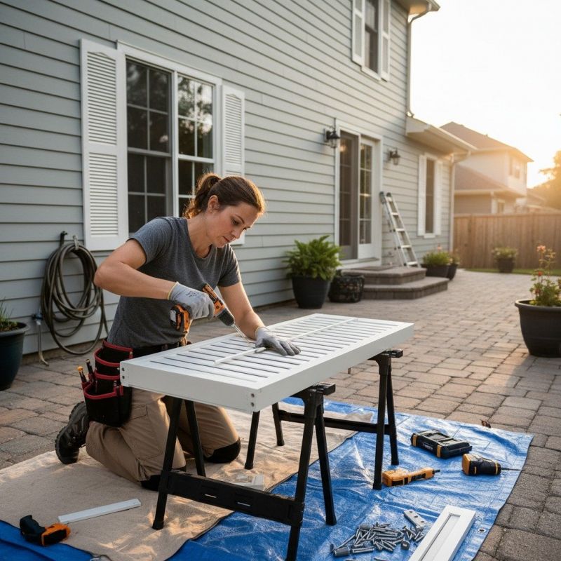 Shutter Louver Repair in Overland Park, KS