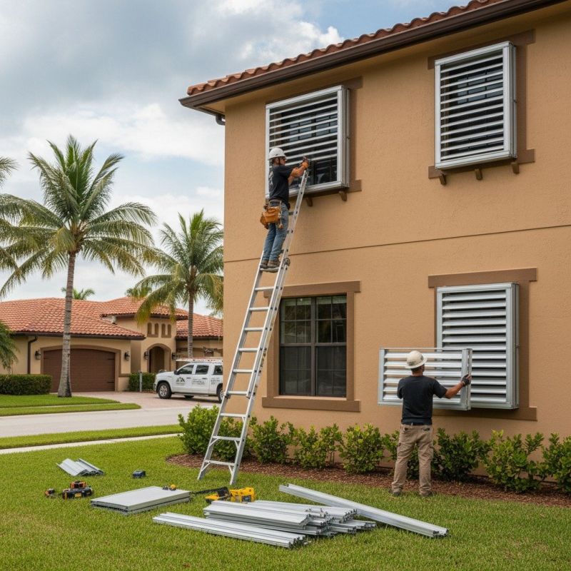 Wind Shutter Installation in Arvada, CO